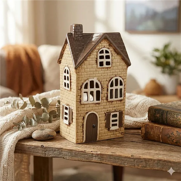 Domček na sviečku X8666