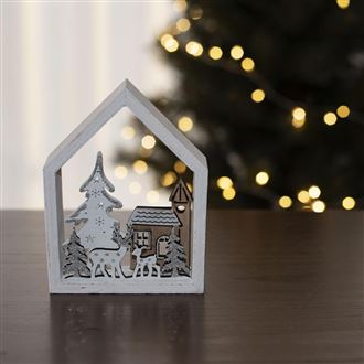 Vianočná dekorácia - domček D3516