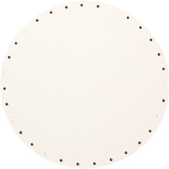HDF dno biele pr.20cm s otvormi 22B0020K