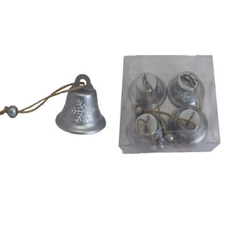 Zvončeky kovové, 4ks K2916-28 