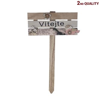 Zápich - VÍTEJTE 2. akosť D4857