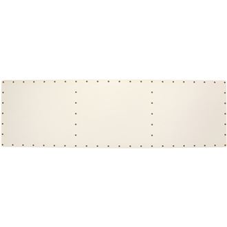 sololak biely organizér 49x14,5 cm s otvormi 22B4914O