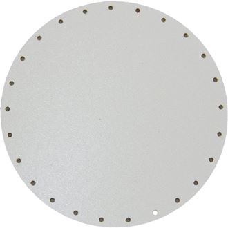 HDF dno biely pr.15cm s otvormi 22B0015K