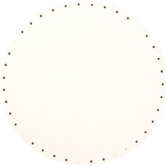 HDF dno biele pr.25cm s otvormi 22B0025K