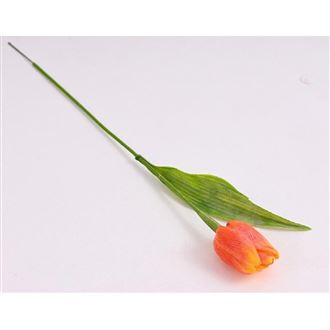 Tulipán umelý ORANŽOVÝ 371309-03