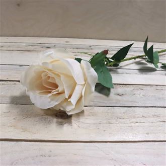 Umelá ruža krémová 371238-26