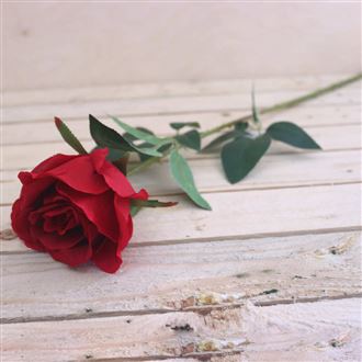 Umelá ruža červená 371238-08