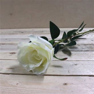 Umelá ruža biela 371238-01
