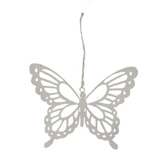 Závesný motýľ biely K1445-01