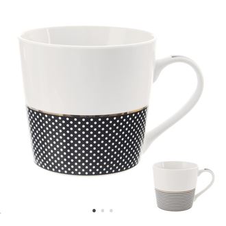 Porcelánový hrnček sada mix 4ks O0258