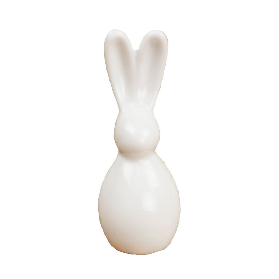 Dekorácia  zajac biely X1291-01