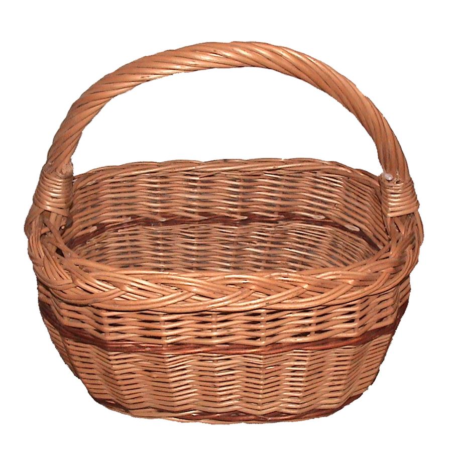 Prútený košík 01082