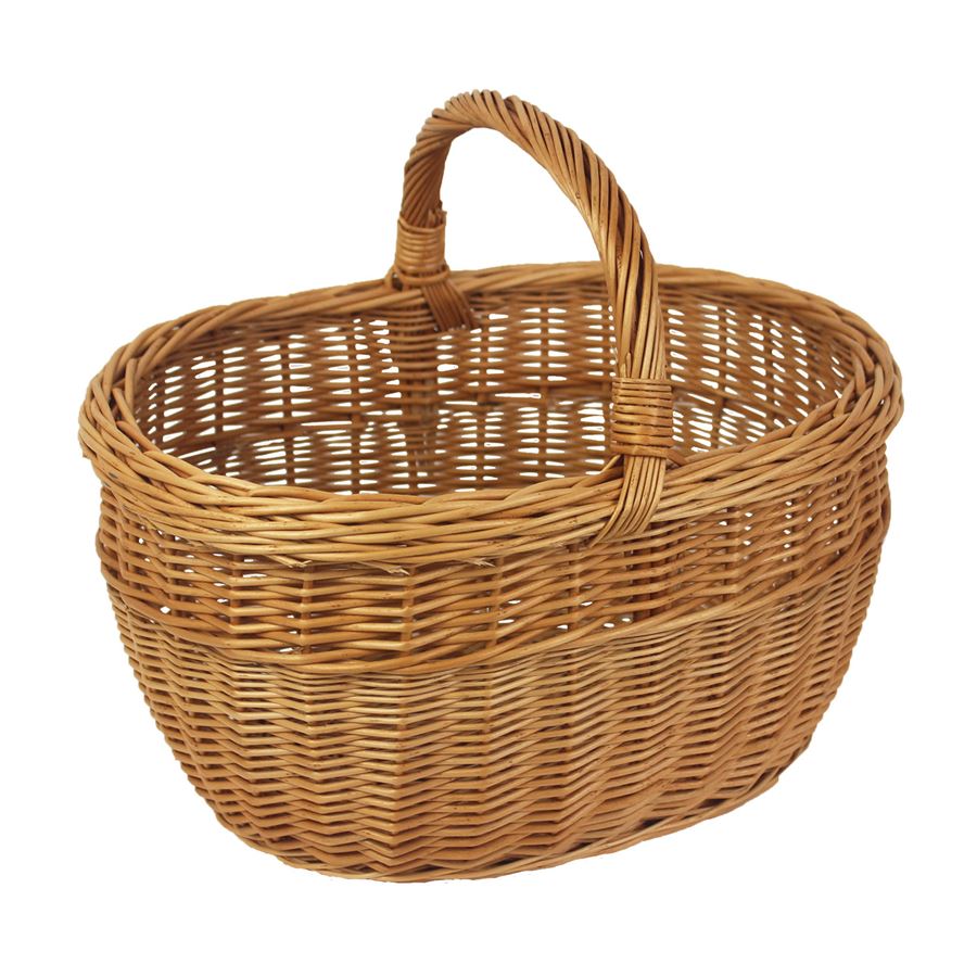 Prútený košík 054019/M