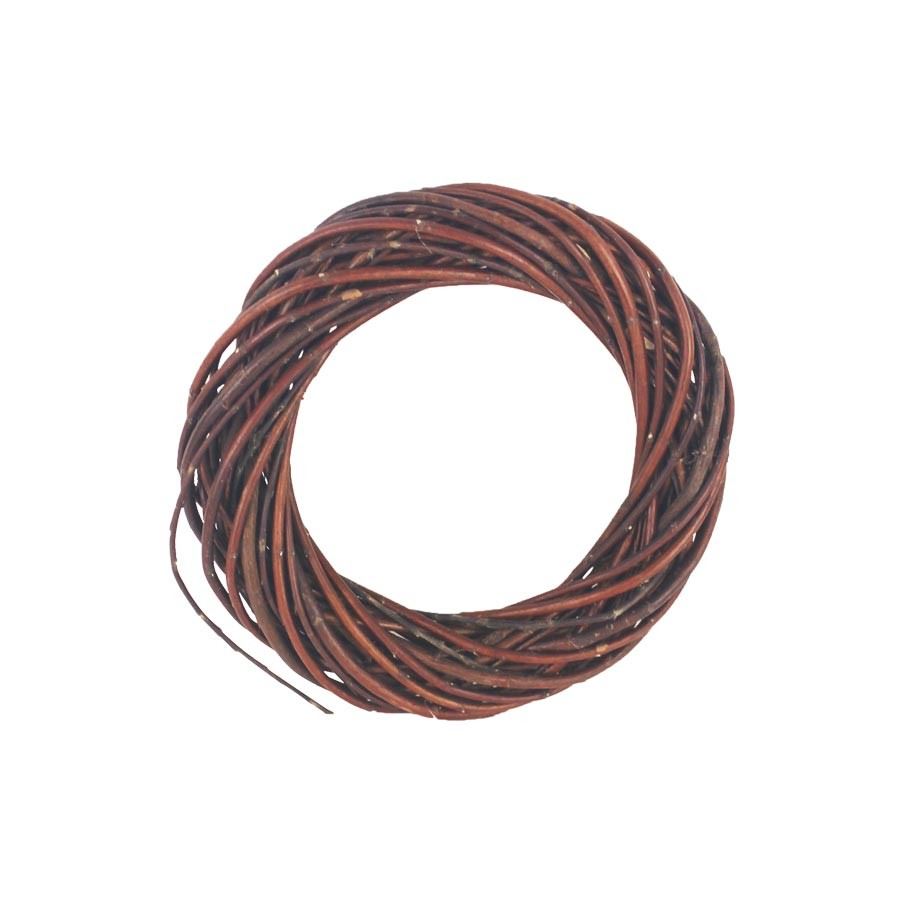 Veniec z nelúpaného prútia 25 cm 08000/25TH