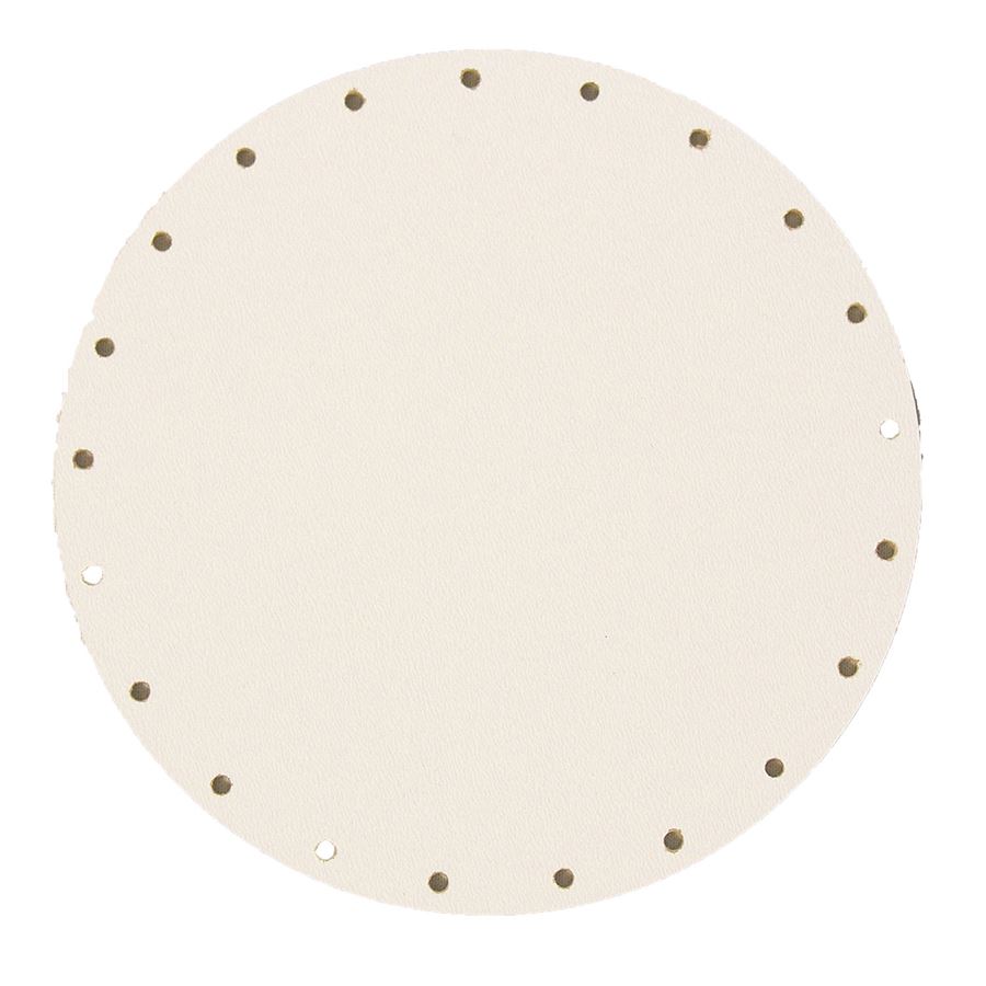 HDF dno  biele pr.14cm s otvormi 22B0014K