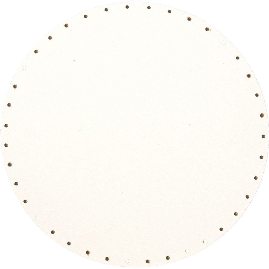 HDF dno biele pr.25cm s otvormi 22B0025K