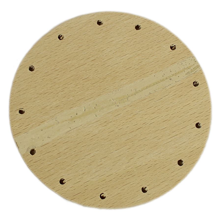 Preglejka tl.4mm pr.9 cm s otvormi 22P0009