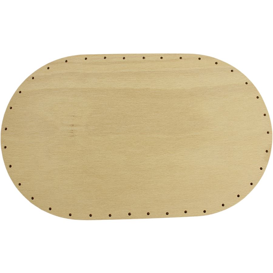 Preglejka tl.4 mm, ovál 30x18 cm s otvormi 22P3018V