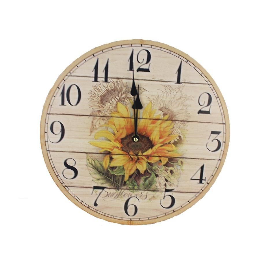 Hodiny pr. 34 cm SLNEČNICA 355210