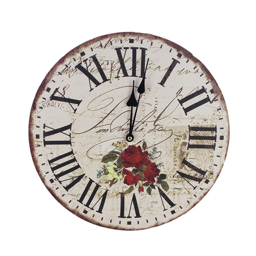 Hodiny pr. 34cm - RUŽA 355219