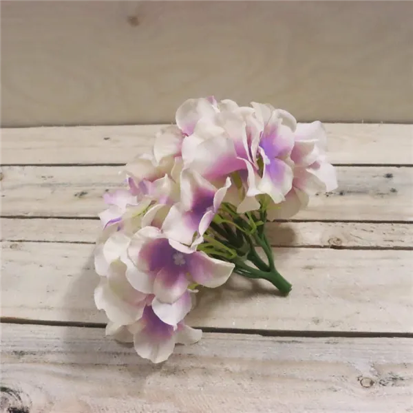 Kvet hortenzie svetlo ružová, 6 ks 371194-05