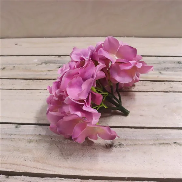 Kvet hortenzie ružová, 6 ks 371194-07