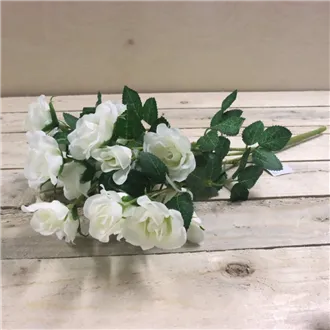 Kytica ruže biela 371256-01