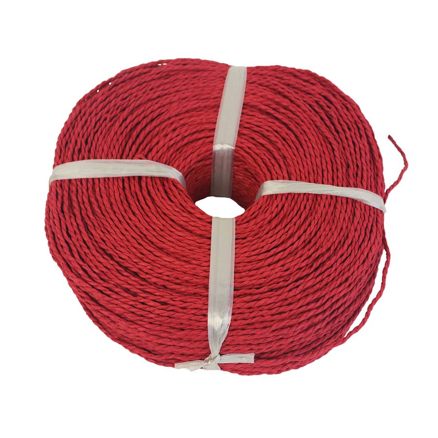 pap. provázok červený 2,5-3mm kot. 0,50kg 5327000-08