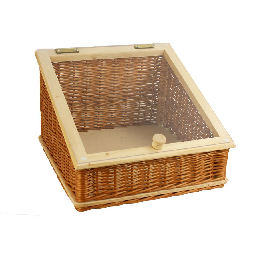 Pultový kôš s plexisklom 50x50/20x30cm 70242