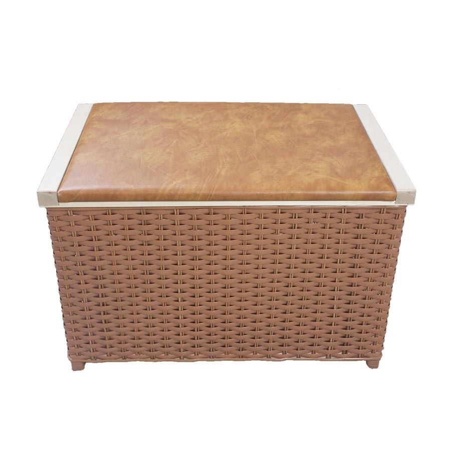 kôš na bielizeň-lavička svetlo hnedá 79540/H