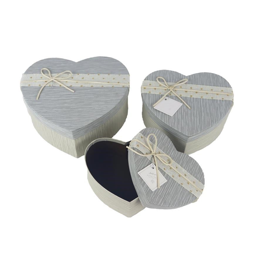Darčeková krabica srdce, sada 3 A0141