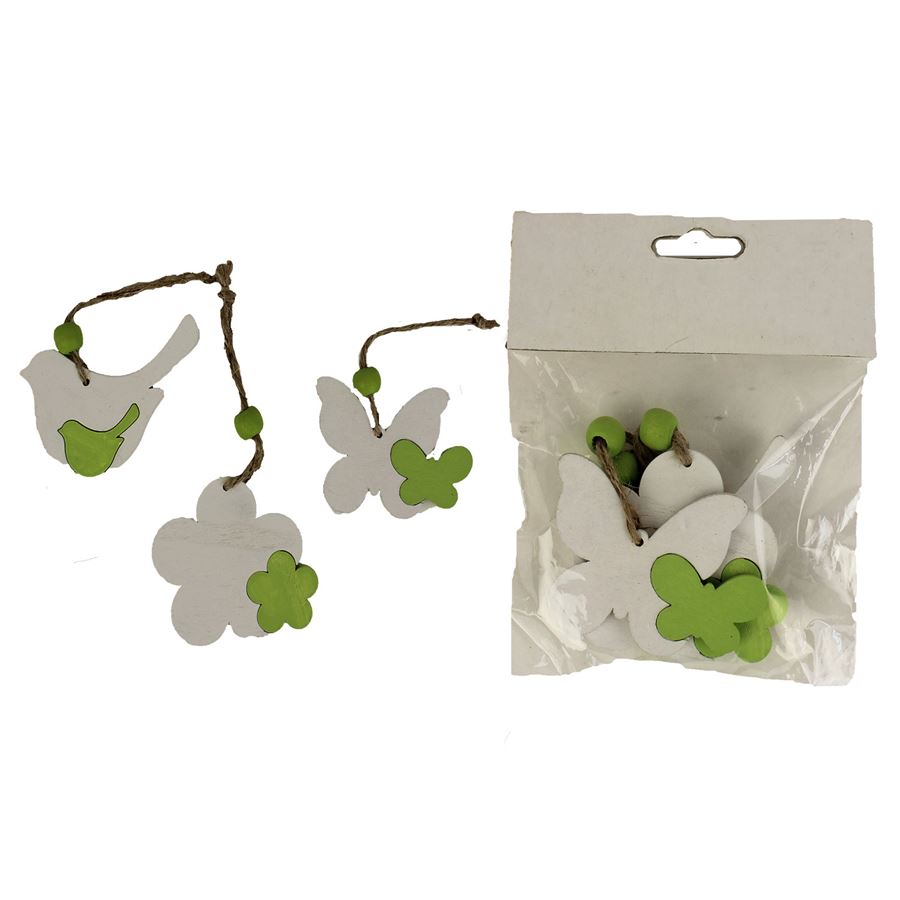 Drevené dekóracie 3 ks D1550-15