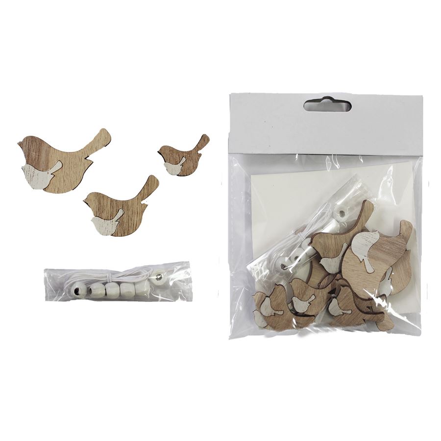 Sada vtáčik, 12 ks D2015-22