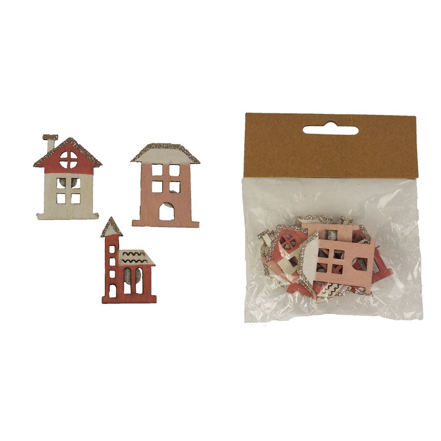 Dekorácia na nalepenie 12 ks D2214