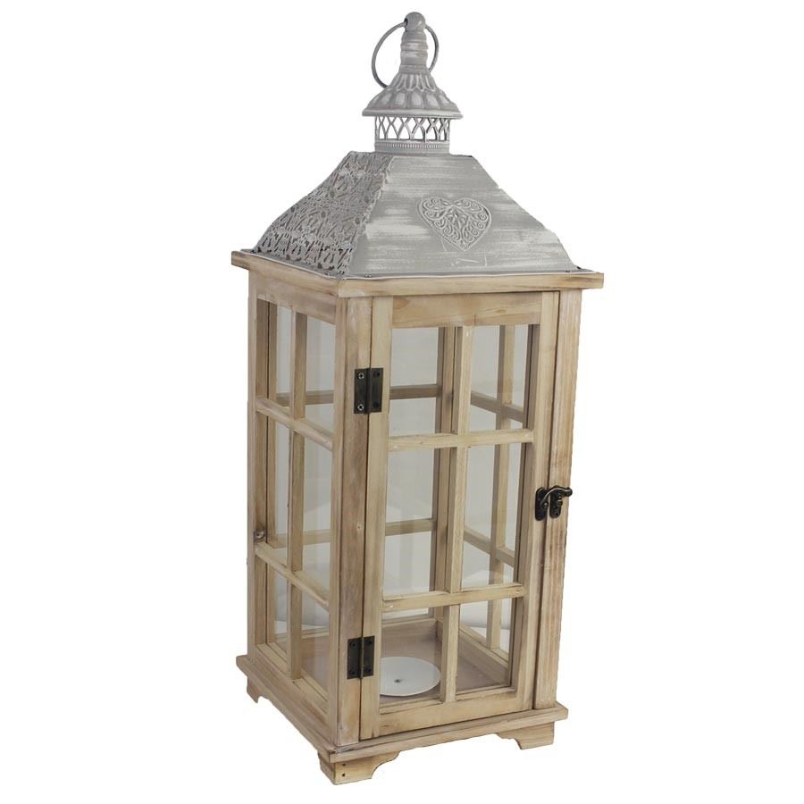 Drevený lampáš D3127/V