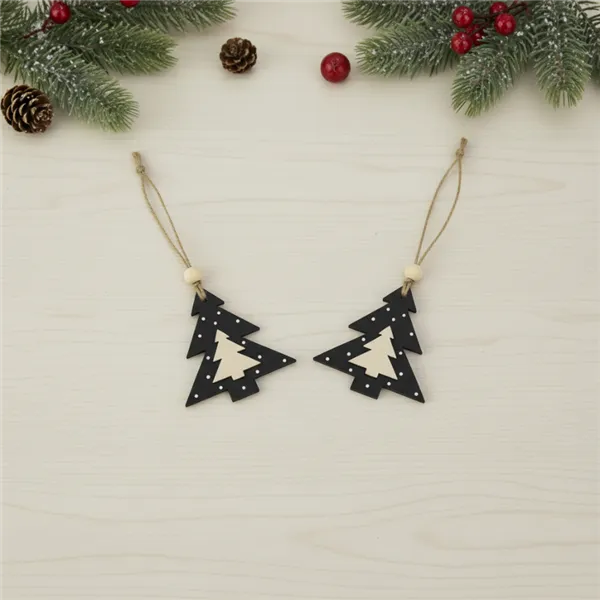 Stromček na zavesenie, 2ks D3408-19 