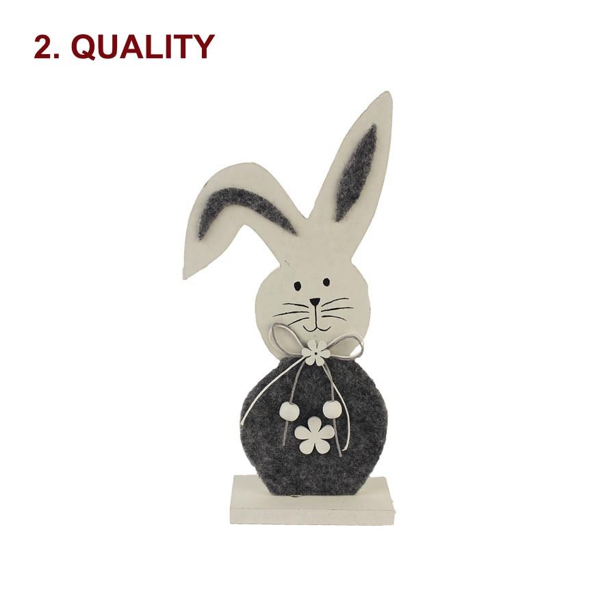 Dekoračný zajac D3588/B 2. akosť
