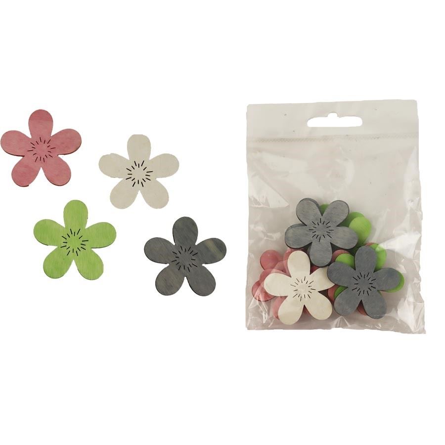 Dekoračné kytky, 12 ks D3737