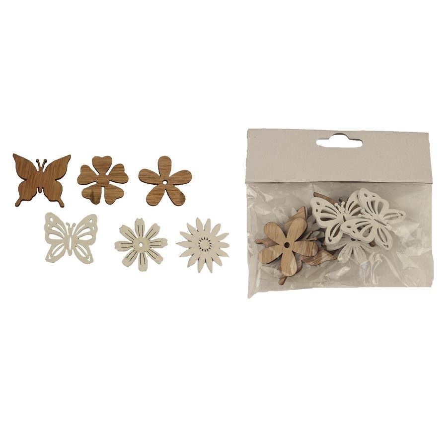 Dekorácie zmes, 12 ks D3996