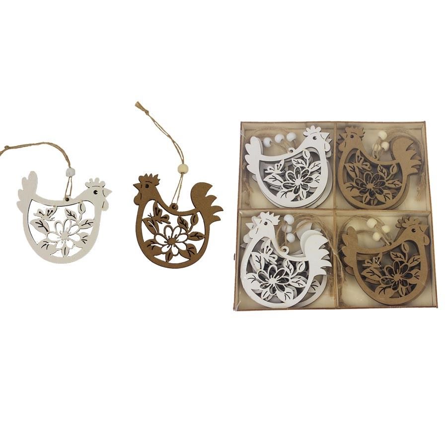 Sliepky na zavesenie, 12 ks D4052