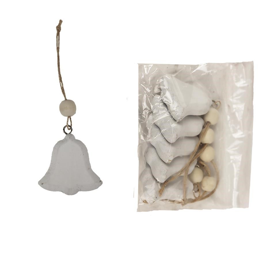 Dekorácia zvonček, 5 ks D4083-01