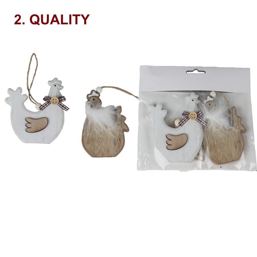 Sliepočky na zavesenie, 2 ks 2.akosť D5032/B