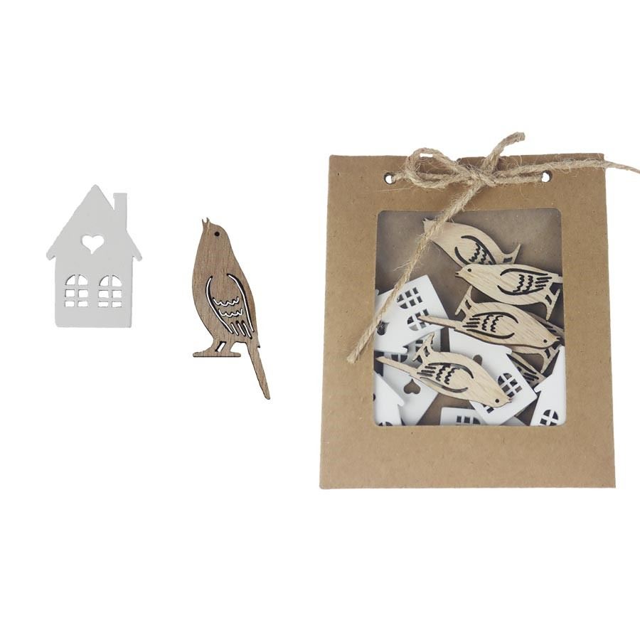 Dekorácie mix, 12 ks D5143