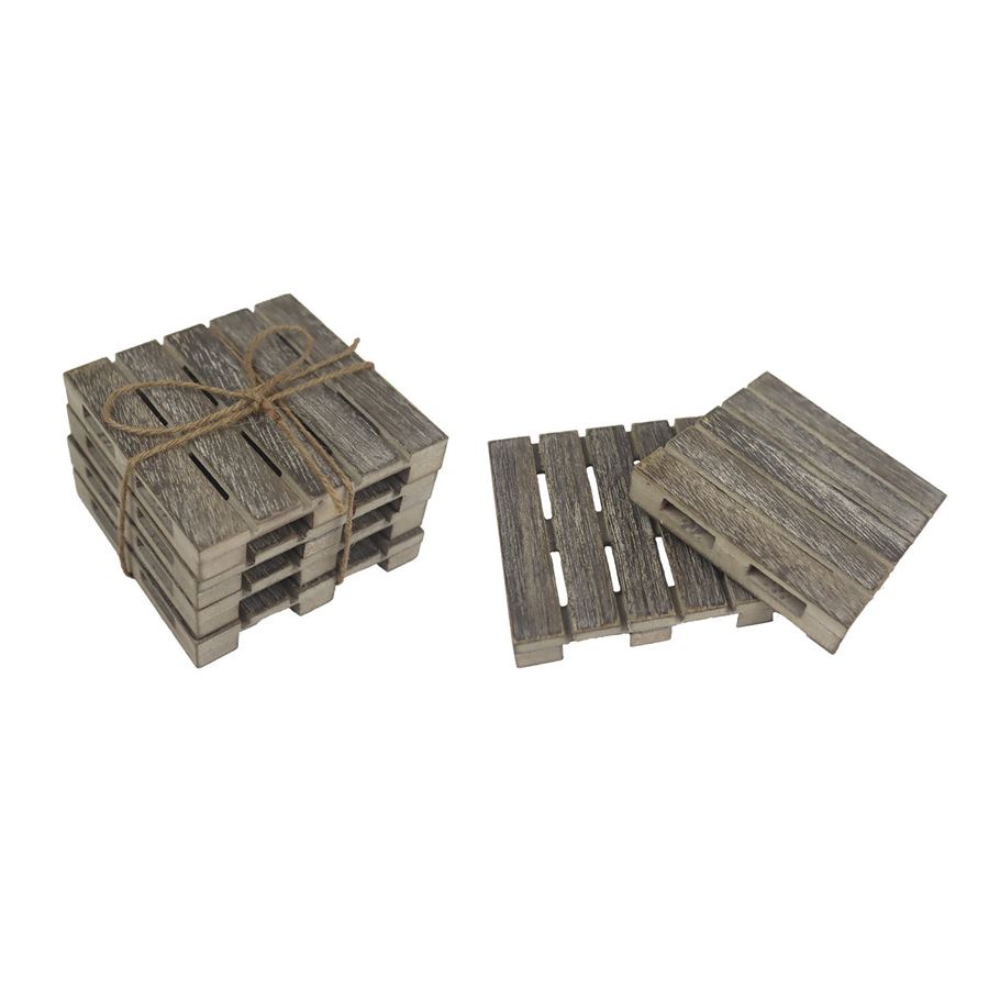 Dekoračné palety, 4 ks D5374