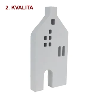 Dekoračný domček 2. akosť D5629-01B