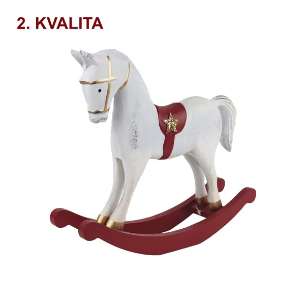 Dekorácia hojdací koník 2. akosť D5682/2