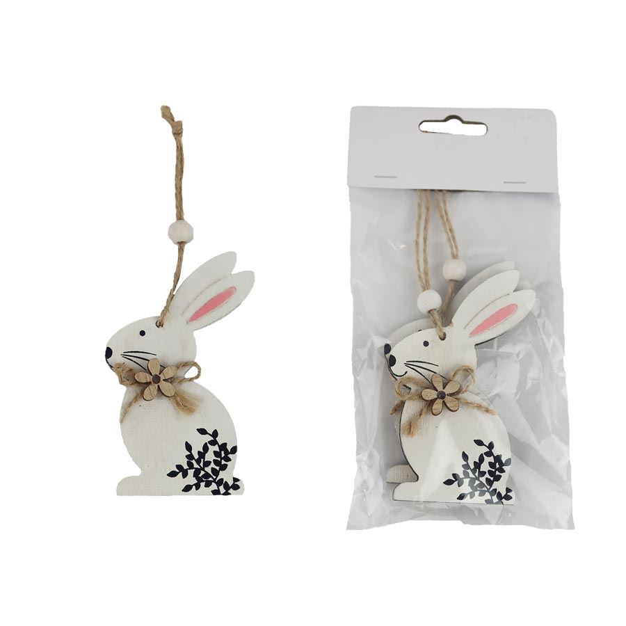 Závesný zajac, 2 ks D6001-01