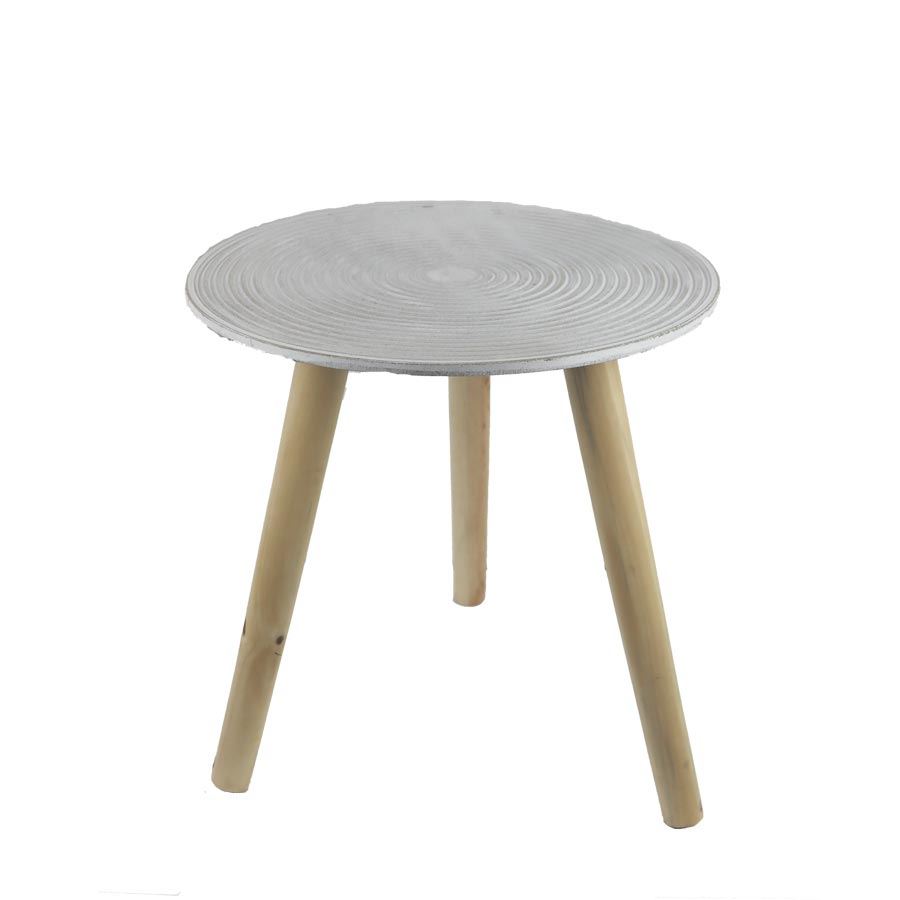 Drevená kvetinová stolička D6185