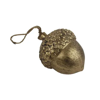 Dekoračný žaluď na zavesenie 9cm D6366