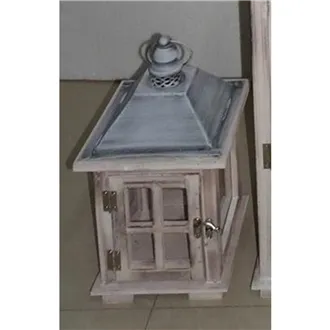 Drevený lampáš D6490/M